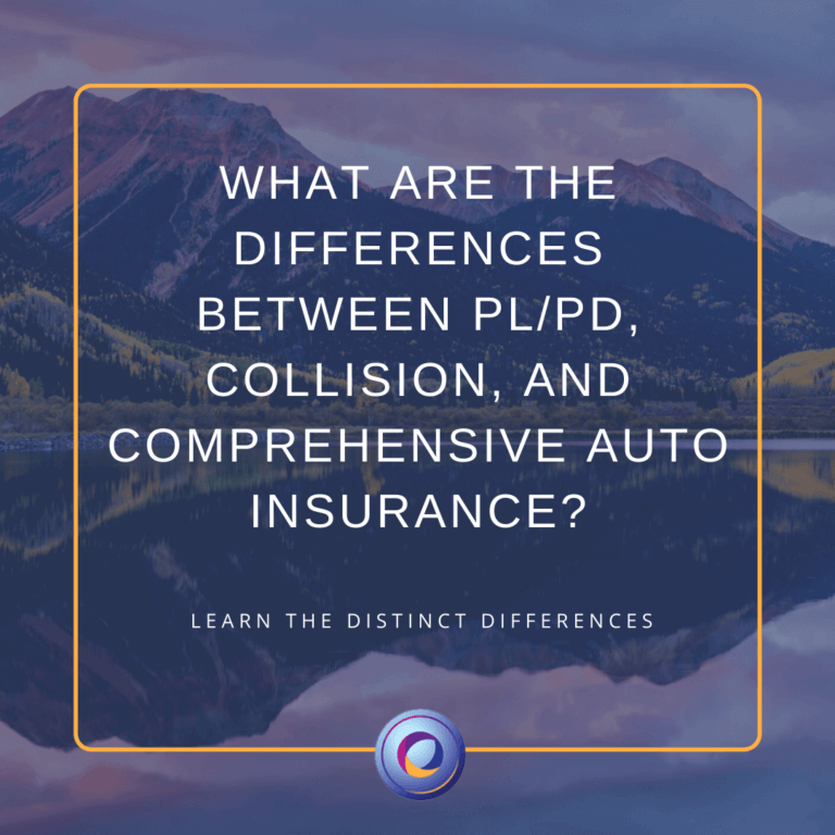 What's The Difference Between PL/PD, Collision, & Comprehensive Ins?